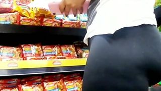 Loira do rabao de leg preta Nice big ass blonde leggings