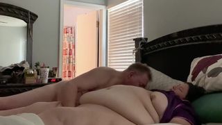 Horny BBW Latina Wife Cumming on Hidden Cam