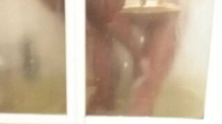sous la douche