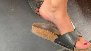 Attractive Feet in Birkenstock Fresh arabic slut