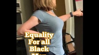 My ex ex-wife believes in ebony equality