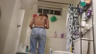 Secret Online Cam catches the best hispanic butt!
