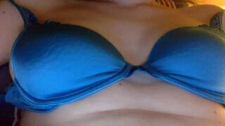 horny milf shows monstrous titties