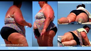 Amazing BIG BODIED WOMAN Beach Candid (Incredible galleries! Must see!)