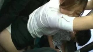 Shy Teengirl groped by Stranger on a bus