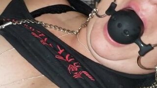 ex-wife tied up, humiliated forced to taste own vagina juice