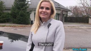 Public Agent, Blonde MILF with Large Melons Rides a Stranger