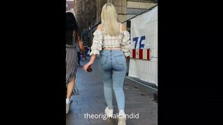 blonde pawg perfect bum