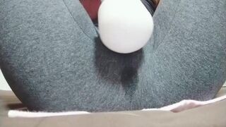 Japanesestudent Climax after workout