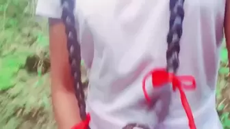 Sri Lankan School Whore Sex Fun in Outdoor
