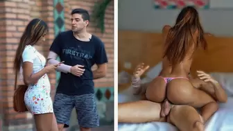 Amazing sex with a super alluring Colombian youngster with a bubble bum