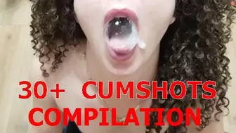 Blowjobs Cumshots Oral Cream-Pie Jizz in Mouth Sperm Shot Swallow - Compilations