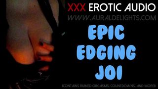 Epic Edging & Countdown JOI with Fine British MILF - I'm Going To Ruin You & Drain You Dry