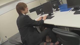 Hardcore fucking cute asian coworker in office time p4