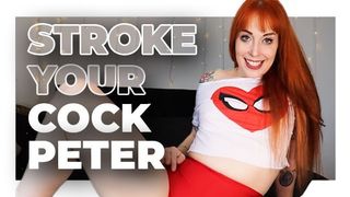 Mary Jane likes to stroke Peter's hard wang