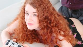 GingerPatch - Skinny Redhead Gets Fucked While Playing