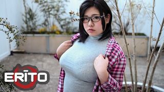 Erito - Chubby Babe With Humongous Melons Liy Can't Wait To Find A Hard Cock To Ride When She Gets Horny