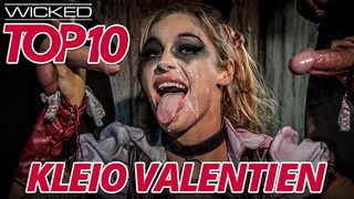Wicked - Top 10 Kleio Valenting Videos - Blonde Inked Babe Fucks And Mounts Giant Pricks