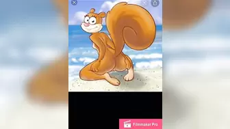 Cartoon sandy cheeks (spongebob) compilation