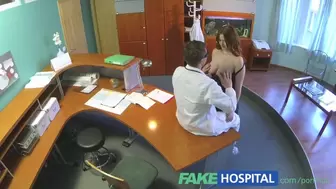 FakeHospital Busty new staff member blowing and fucking for job