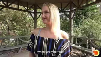 Dutch blonde chick sexed hard by a hard giant white wang