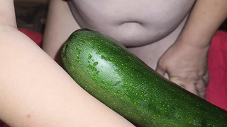 Massive Squash Makes My Pussy Squirt Like A Fountain.