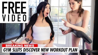Fat Influencer Holly Day Got Horny For Lezzie Gym Trainer Alyx Star
