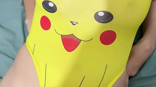 Eating kinky Pikachu - moaning