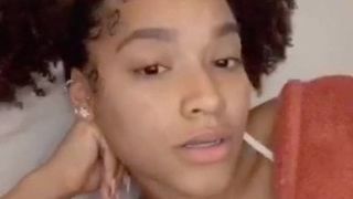 Braless girl Dancing for Periscope Viewers