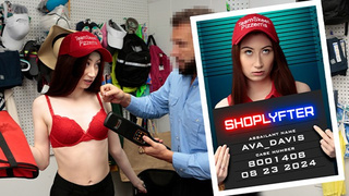 Pizza Delivery Slut Gets Her Tiny Cavity Searched For Stealing Merchandise