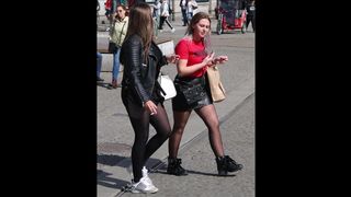 Candid Teens Nylon Pantyhose they will drive you crazy 2...