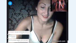 Sexy teen playing with her pussy on cam2cam sexchat