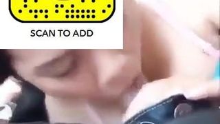cute chinese girl sucking dick