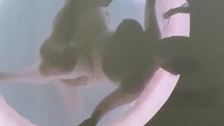 Hot tub fuck
