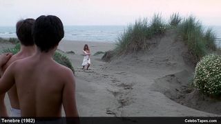 Eva Robins & Mirella Banti topless and erotic movie scenes
