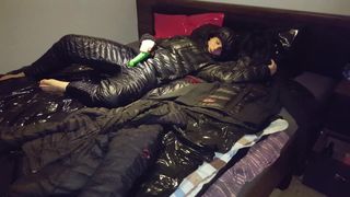 Shine Down jacket Fetish Gayboy and Vibe Paul part1