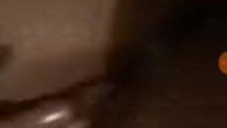 she touches herself