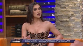 Flavia Pavanelli hot actress in interview