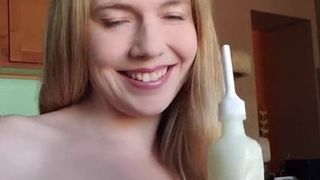 Milk Enema and Outdoor