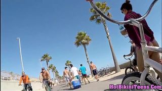 Tanned Bikini Thong Hot Bodies Teens SPied Hidden cam beach