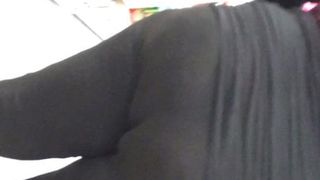 Phat bubble Alexis thin leggings thong booty needed a jump