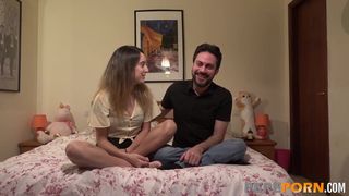 Susy and her boyfriend spend confinement by FUCKING