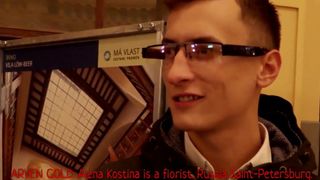 Alena Kostina is a florist. Russia, Saint-Petersburg.
